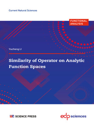 cover image of Similarity of Operator on Analytic Function Spaces